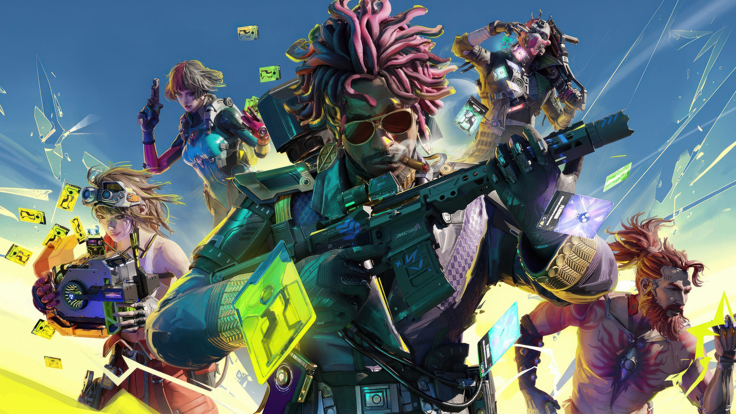 FragPunk cover with some of the characters